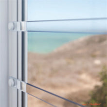 Load image into Gallery viewer, Klingshield Clear View Burglar Bars - 200cm (2 pack)