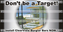 Load image into Gallery viewer, ClearView Burglar Bars