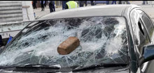 Load image into Gallery viewer, Front Windscreen Large Vehicle - Smash and Grab- Internal Protection Against Rock Throwing -External to Stop Chipping of Windscreen