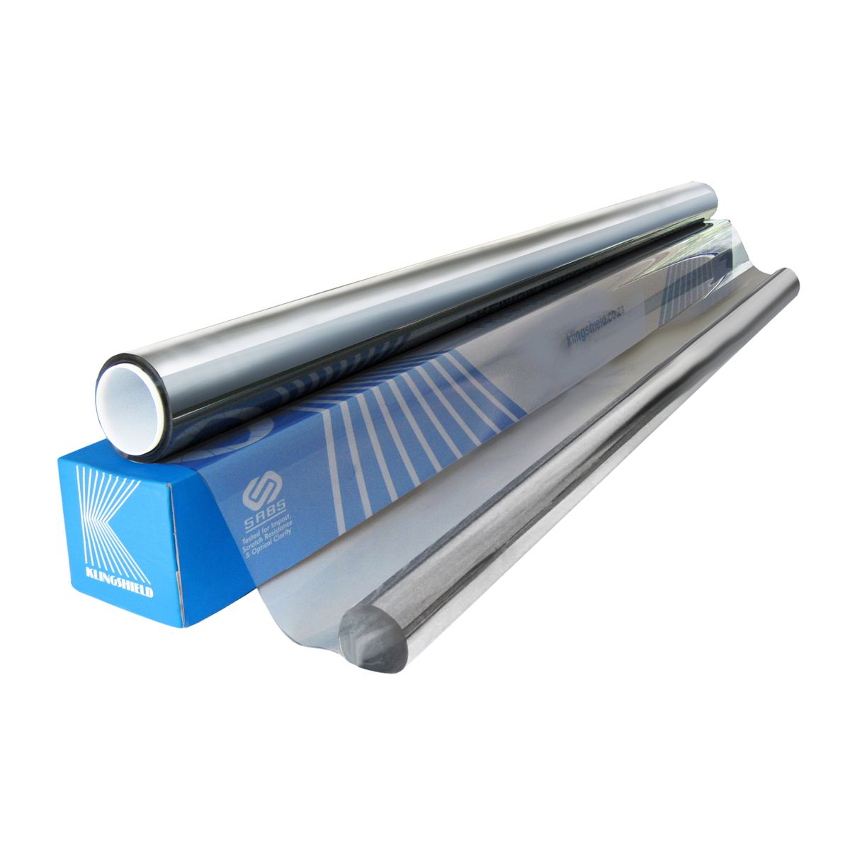 Klingshield Transparent Silver 60% Reflective Window Film - 1.5m x 5m