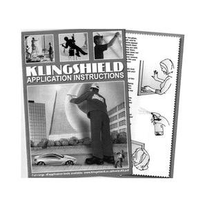 Klingshield Clear Smash and Grab Safety Film (100 micron) - 1.5m x 5m