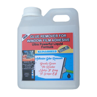 Klingshield Window Film Adhesive Remover - 1 Litre