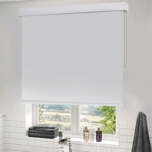 Klingshield Block Out Roller Blind with Valance - 1m (W) x 1m (L) - Cloud